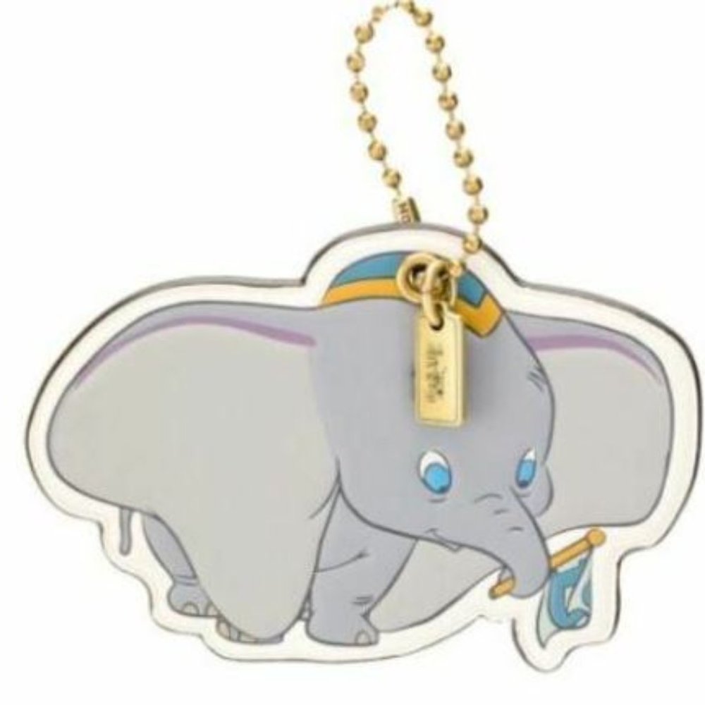 COACH x Disney DUMBO Elephant Bag Charm Key Chain